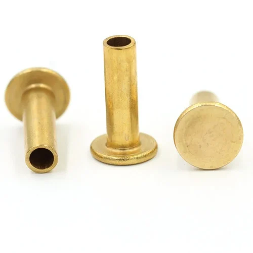 Flat Head Brass Rivet