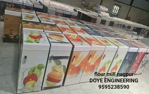 For Commercial Motor Power: 2 HP Flour mill