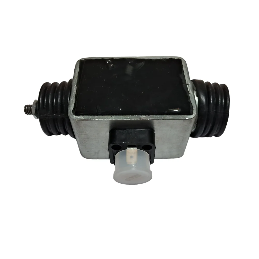 Frame Solenoid Encapsulated Linear Electromagnet In D - Frame Design / Parking Lock Solenoid