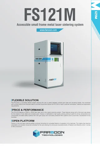 FS121M Metal 3D Printer