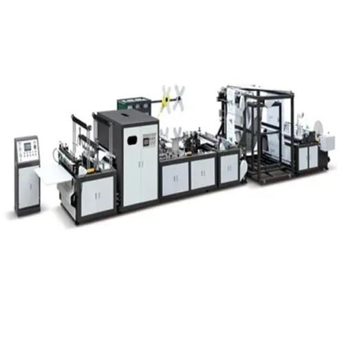 Fully Automatic Non Woven Box Bag Making Machine, 