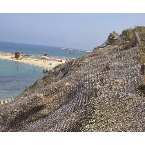 Galvanized Iron Expanded Wire Mesh Stainless Steel Rockfall Netting