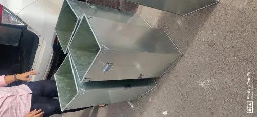 Galvanized Steel Grain Storage Box or Rice Container, For Kirana Store