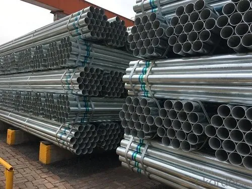 Galvanized Welded Steel Pipe, Size/Diameter: 3 inch, Round