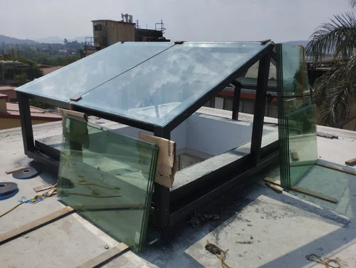 Glass Sky Light Fabrication Service, Shearing & Welding