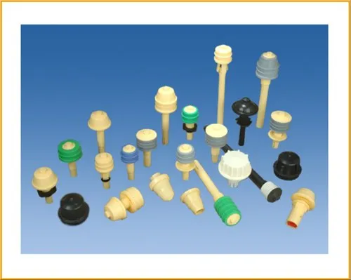 Gray PVC Plastic Filter Nozzle