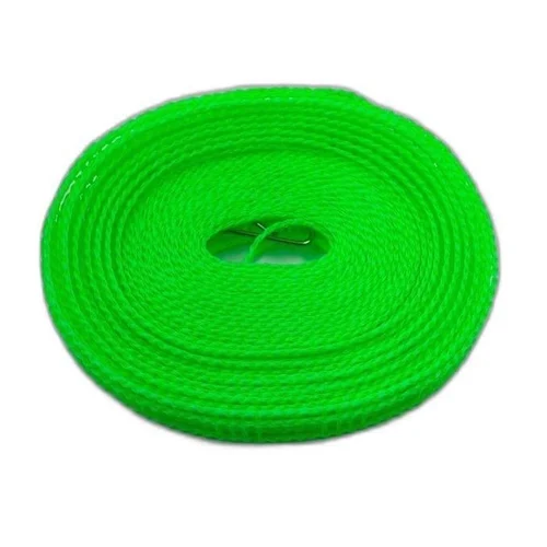 Green Nylon Knitted Rope, 50 m, 5 mm