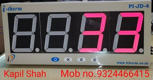 I-Therm Jumbo Display Process Indicator, 90-270VAC, Model Name/Number: PI-JD-4