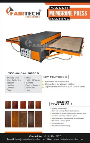 Industrial Vacuum Membrane Press Machine