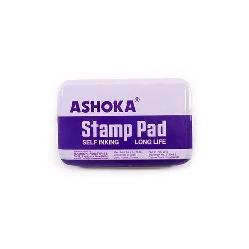 Ink Based Blue Rubber Stamp Pad