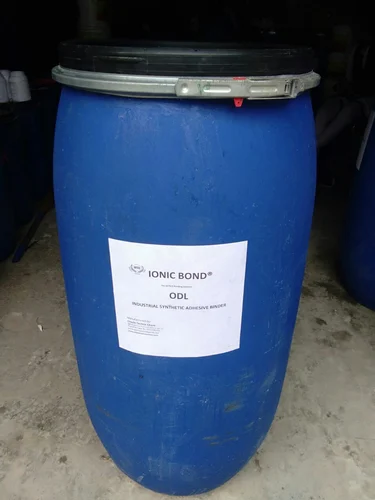 Ionic Bond Industrial Grade Industrial synthetic Adhesive Binder (ODL), 150kg/Barrel