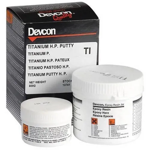 ITW DEVCON TITANIUM PUTTY 10760, 500GRAMS, Container
