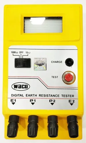 LCD Waco Earth Tester DET, Ohm