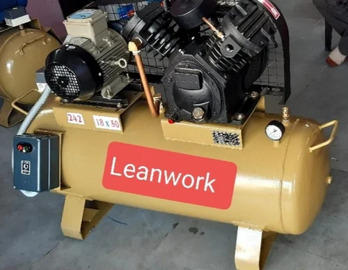 Leanwork 5 HP Two Stage Reciprocating Air Compress