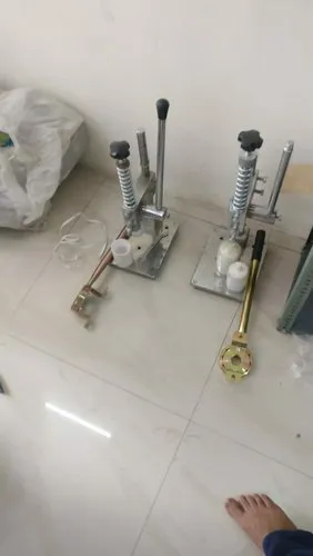 Led Bulb Tikki Fitting Machine