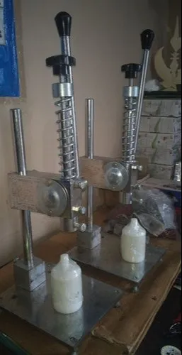 Led Bulb Tikki Fitting Machine Manual Type Free Di