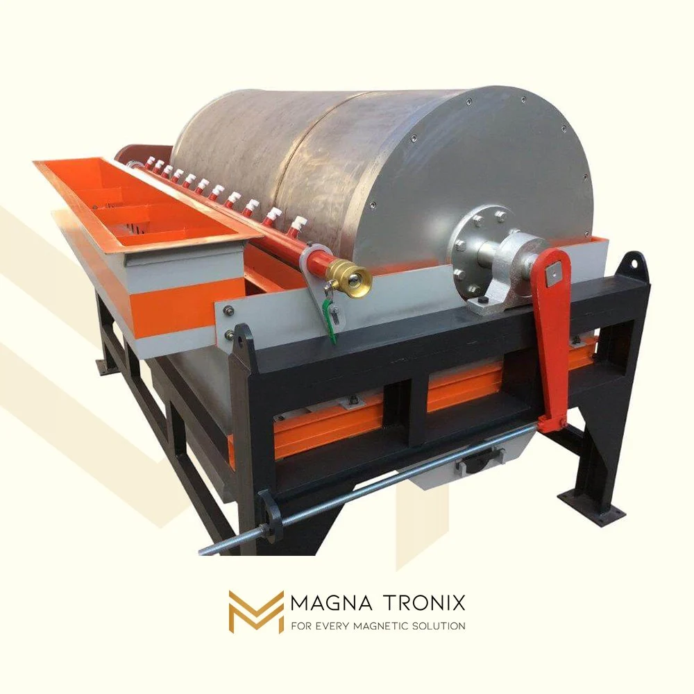 Magnetic Drum Separator, Capacity: 1.5 Ton/Hour