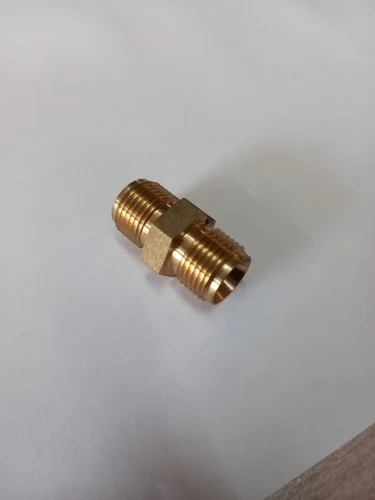 Male Stainless Steel Brass Coupling, For Industrial, Size: 1/4 inch