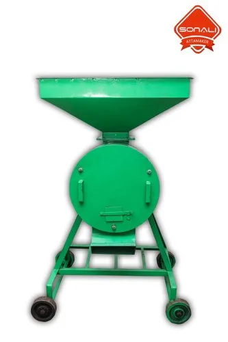 Manual Cattle Feed Seed Crushing Machine, For Grains, Capacity: 500 kg/Hour
