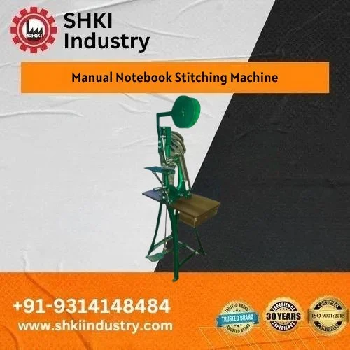 Manual Notebook Making Machine