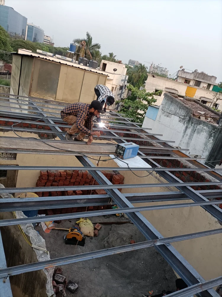 Material: Steel Load Bearing, Bore Size: 5*2.5. I Section
