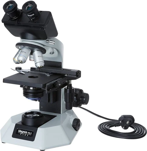 Metal Binocular Research Microscope, LED