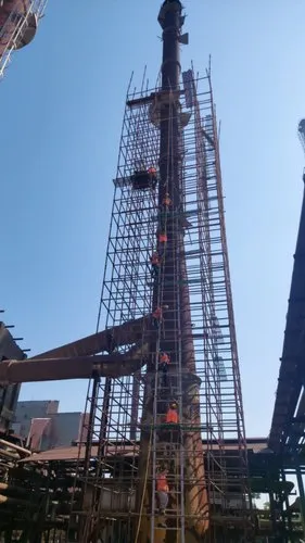 Mild Steel Cuplock Scaffolding System Installation, 3, Awry