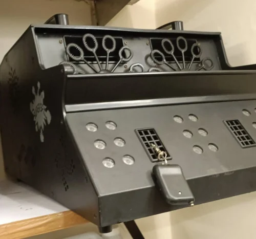 Mild Steel Electric Double smoke Bubble Making Mac