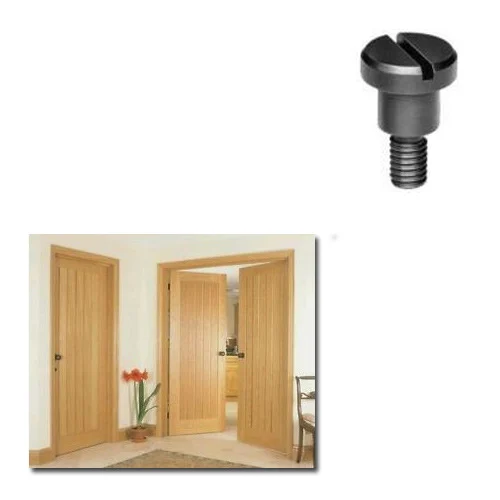 Mild Steel Full Thread Metal Screws for Door Fitting, Polished, Size: 1 Inch