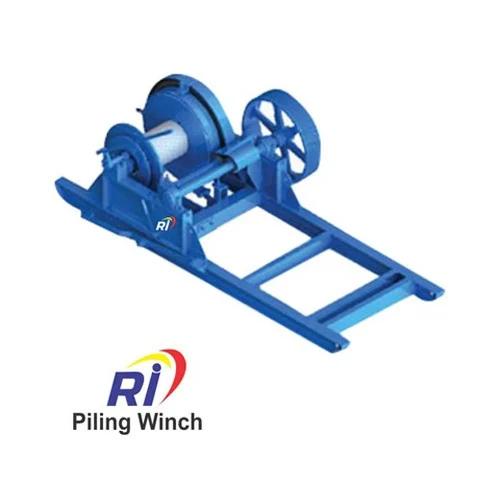 Mild Steel Pilling Winch Machine, Automation Grade