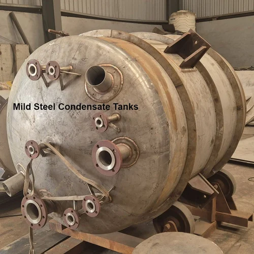 Mild Steel Polished Condensate Tanks