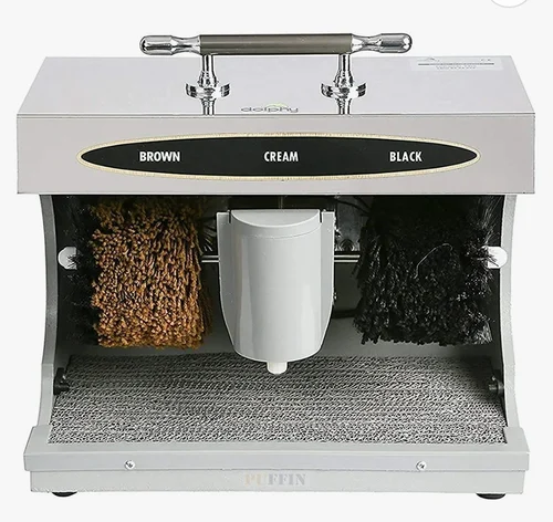 Mild Steel Shoe Shine Polish Machine