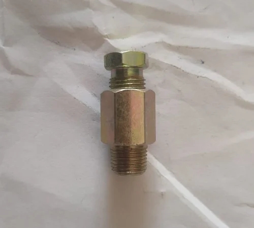 Mild Steel Straight Tube Connector