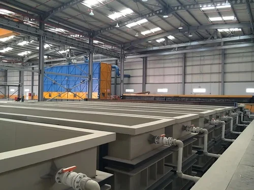 Mild Steel(body) Hot Dip Galvanizing Plant, Capaci