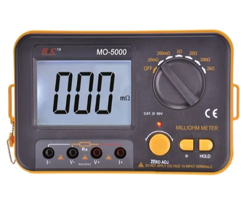 MO 5000 Digital Milliohm Meter HTC, For Industrial