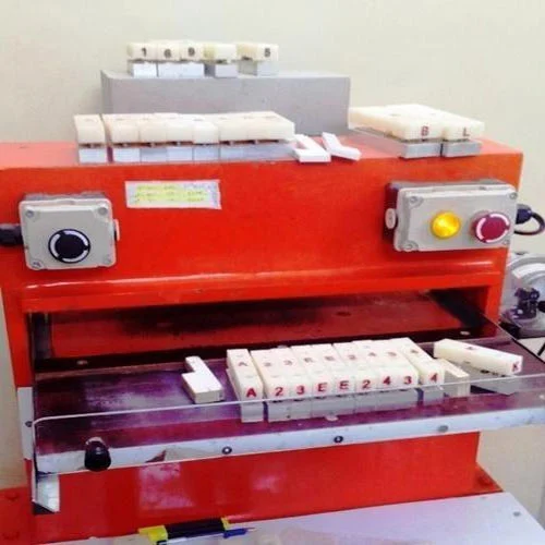 Number Plate Making Machine