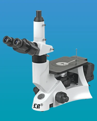 Olympus Metallurgical Inverted Microscope, Magnification: 100x