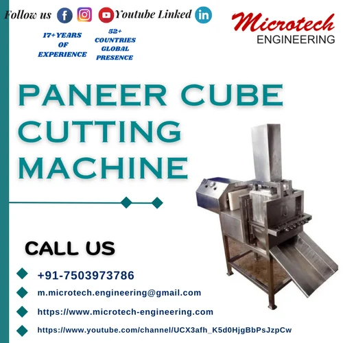 Paneer Cube Cutting Machine