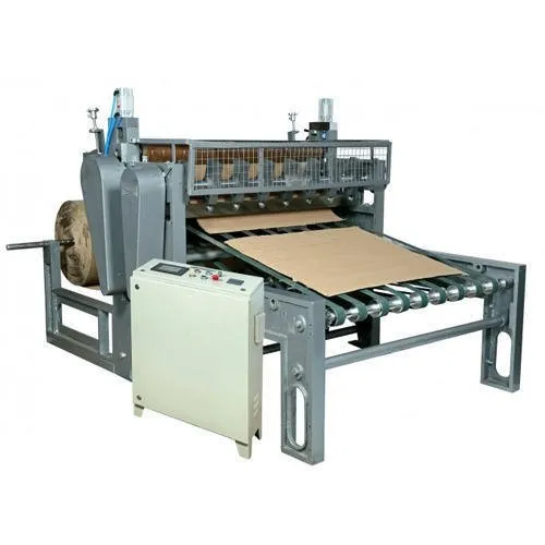Paper Roll Cutting Machine, Capacity: 100 Meter/Mi