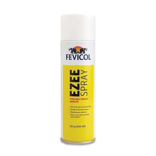 Pidilite Fevicol Ezee Spray DIY Sprayable Adhesive, 500ML, Can