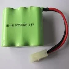 Plastic 3.6v Rechargeable Battery Pack