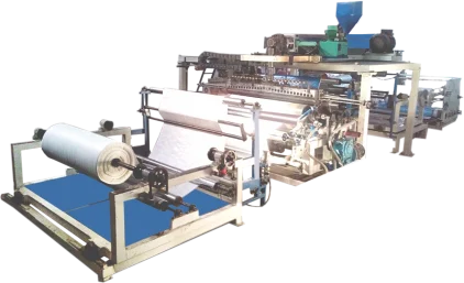 Plastic Poly Coating Lamination Machine