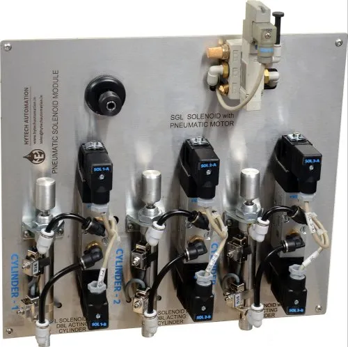 PLC HMI- Industrial Automation Pneumatic Solenoid Module