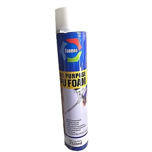 Polyurethane Expansion PU Foam Spray, Packaging Type: Bottle, Application Surface: Adhesive