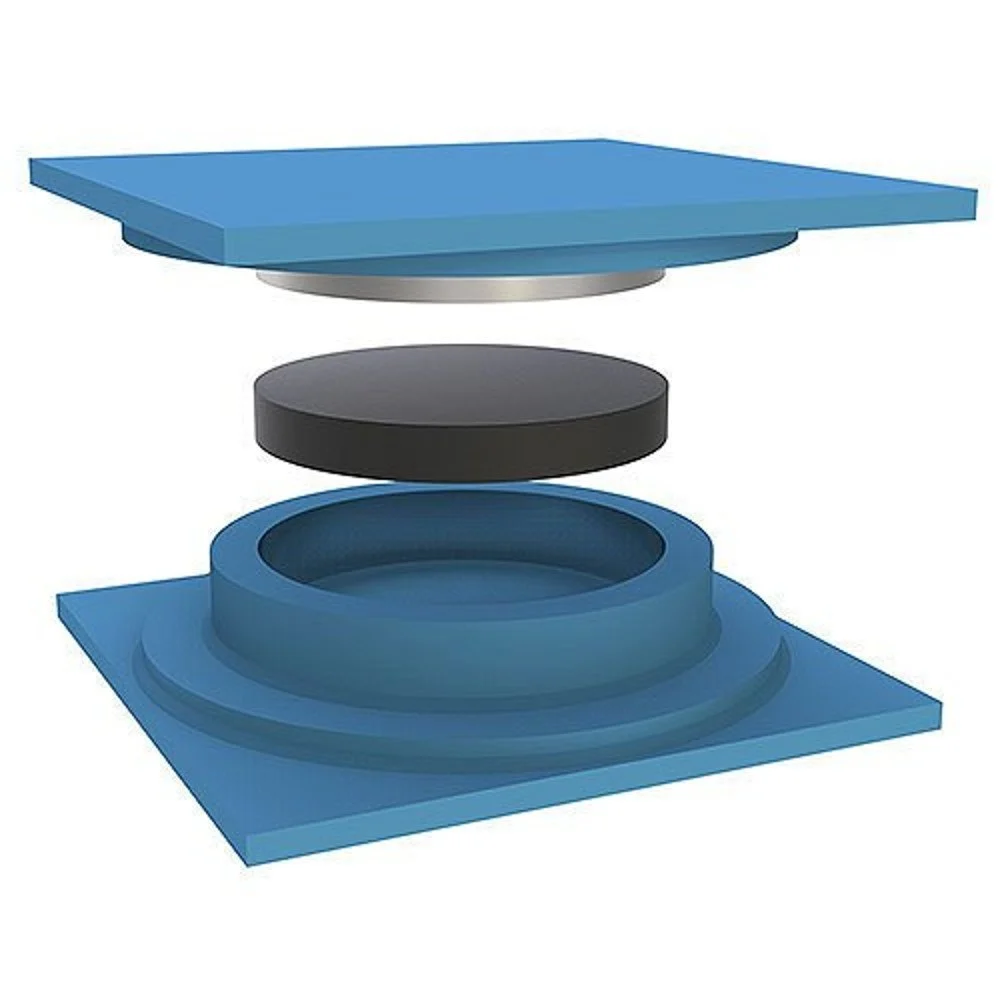 POT Cum PTFE Bearing, For Bridge