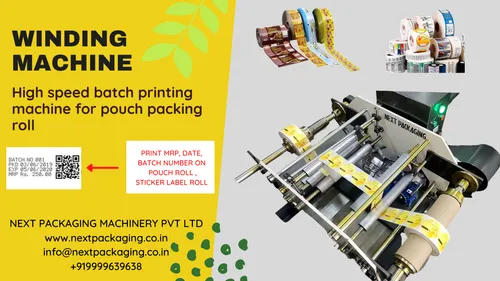 Pouch Printing Winding Machine
