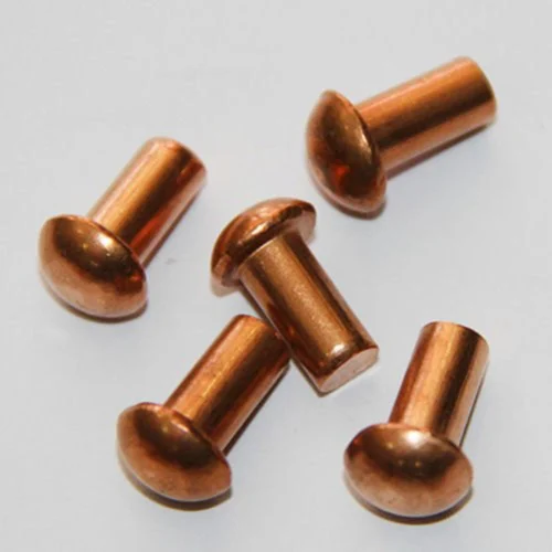 Prachi Enterprises Copper semi hollow rivets