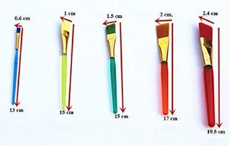 Qatalitic Set Of 5 Different Sizes Synthetic Flat 