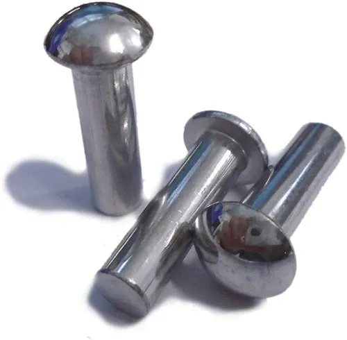 Round Silver Aluminium Blind Rivets
