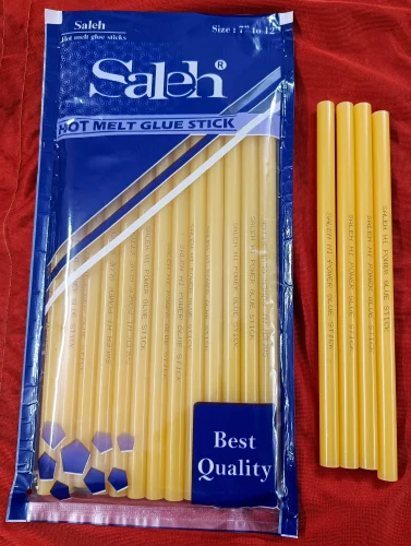 Saleh 10 Inch 11mm yellow Hot Melt Glue Stick